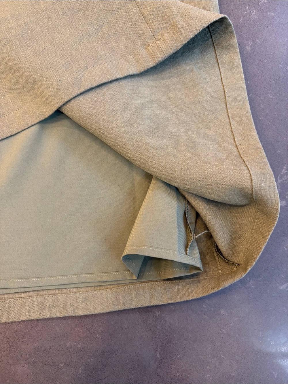 THEORY Racer Neck Shell Top in Fern - Picture 8 of 9